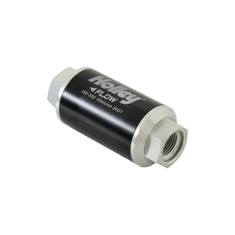 Holley 162-550 100 GPH HP Billet Fuel Filter - Image 4